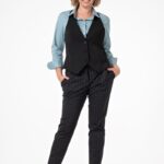 что одеть брюки женские 089-299