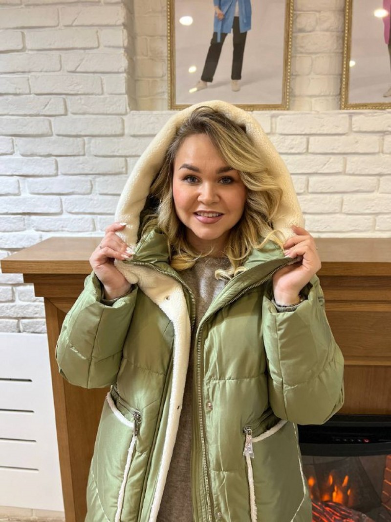 что одеть Пуховик женский 3281( графит )