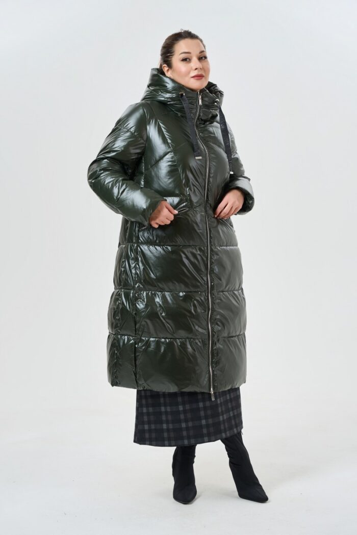 Женская куртка 3677 (хаки) — изображение 4