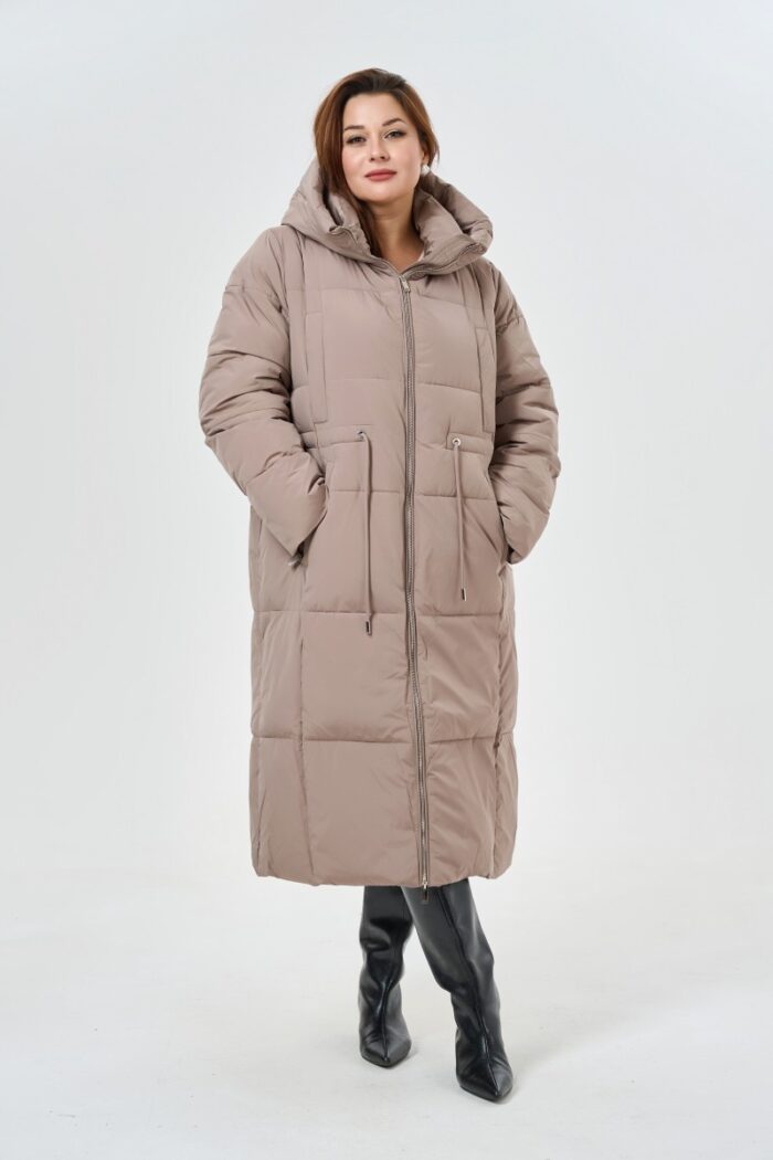 Женская куртка 3697 (кэмэл) — изображение 2