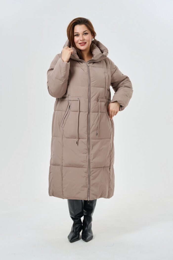 Женская куртка 3697 (кэмэл) — изображение 4