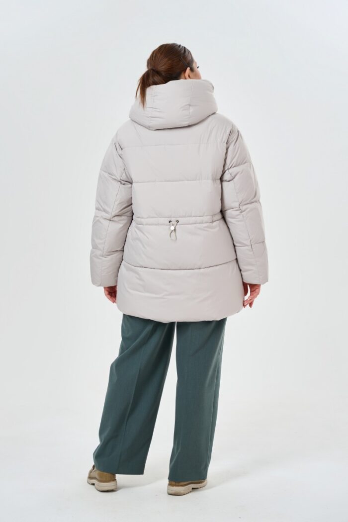 Женская куртка 3768(бежевая) — изображение 3