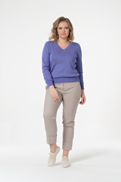 Зауженные брюки со стрелками женские для офиса и прогулок La Diano