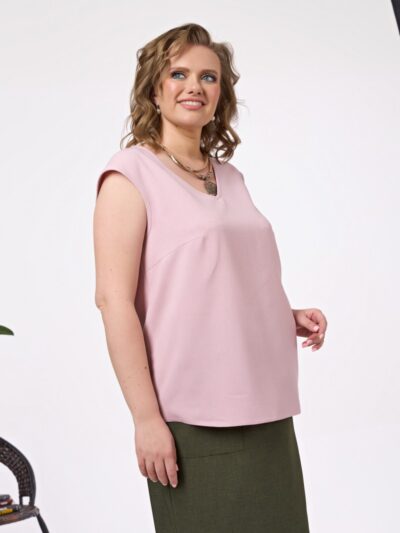 Летняя блузка топ из хлопка