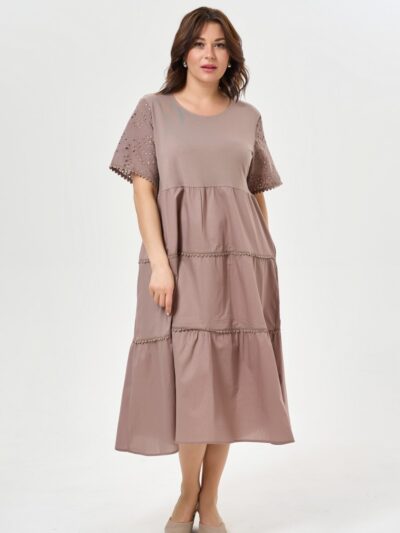 Платье женское 3061-2 какао