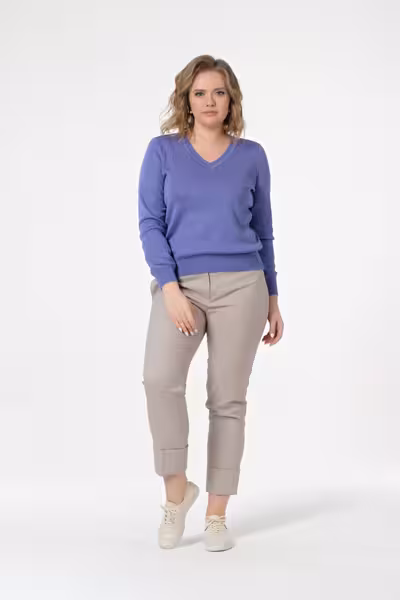 Зауженные брюки со стрелками женские для офиса и прогулок